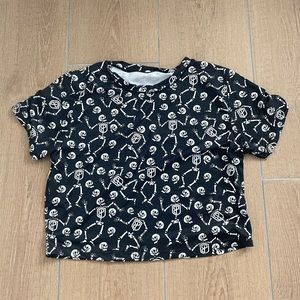 Born Primitive Bones Crop